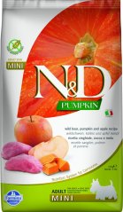 N&D Pumpkin DOG Adult Mini Boar & Apple 2,5kg