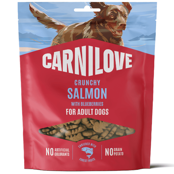 Carnilove Dog Crunchy Snack Salmon & Blueberries 200 g