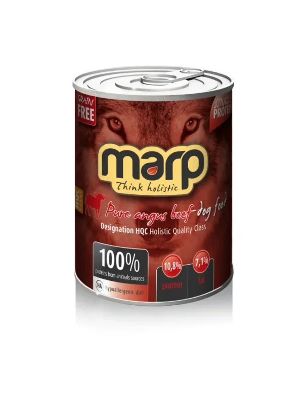 Marp Angus Beef konzerva pro psy s hovězím 400 g Marp Angus Beef konzerva pro psy s hovězím 400 g
