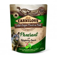 Carnilove Dog Pouch Paté Pheasant & Raspberry 300g
