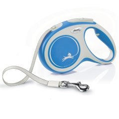Flexi New Comfort M vodítko pásek 5m/25kg modrá