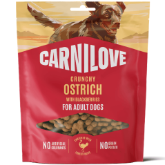 Carnilove Dog Crunchy Snack Ostrich with Blackberries 200 g