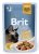 Brit Premium Cat kapsička Fillets in Gravy With Tuna 85 g