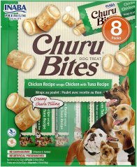 Churu Dog Bites Chicken wraps Chicken + Tuna 8x12g