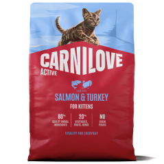 Carnilove Cat Active Salmon & Turkey Kitten 2 kg