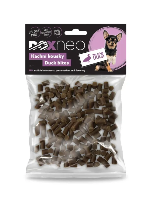Doxneo kachní kousky 100g (EXP: 9/2026) Doxneo kachní kousky 100g (EXP: 9/2026)