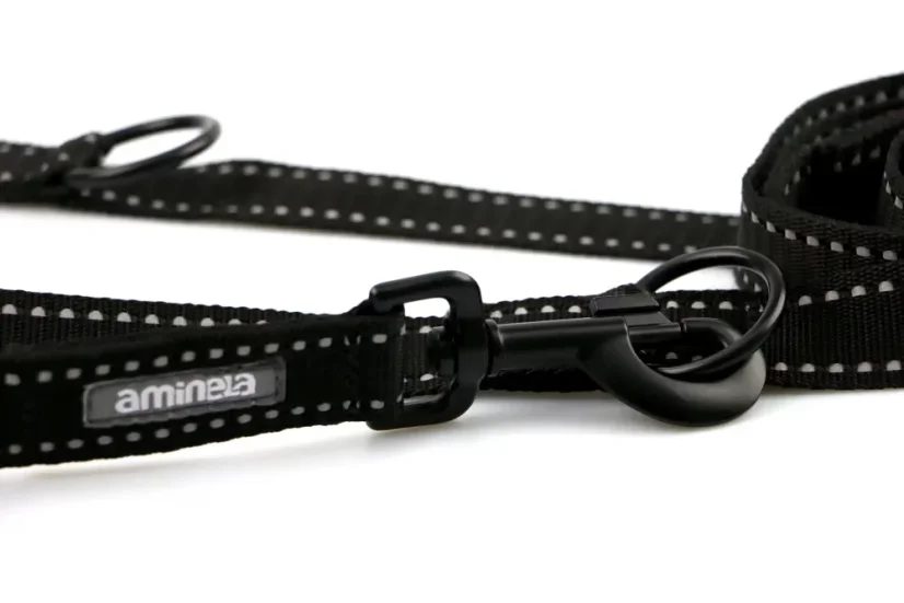 Aminela přepínací vodítko 16mm/220cm, černá